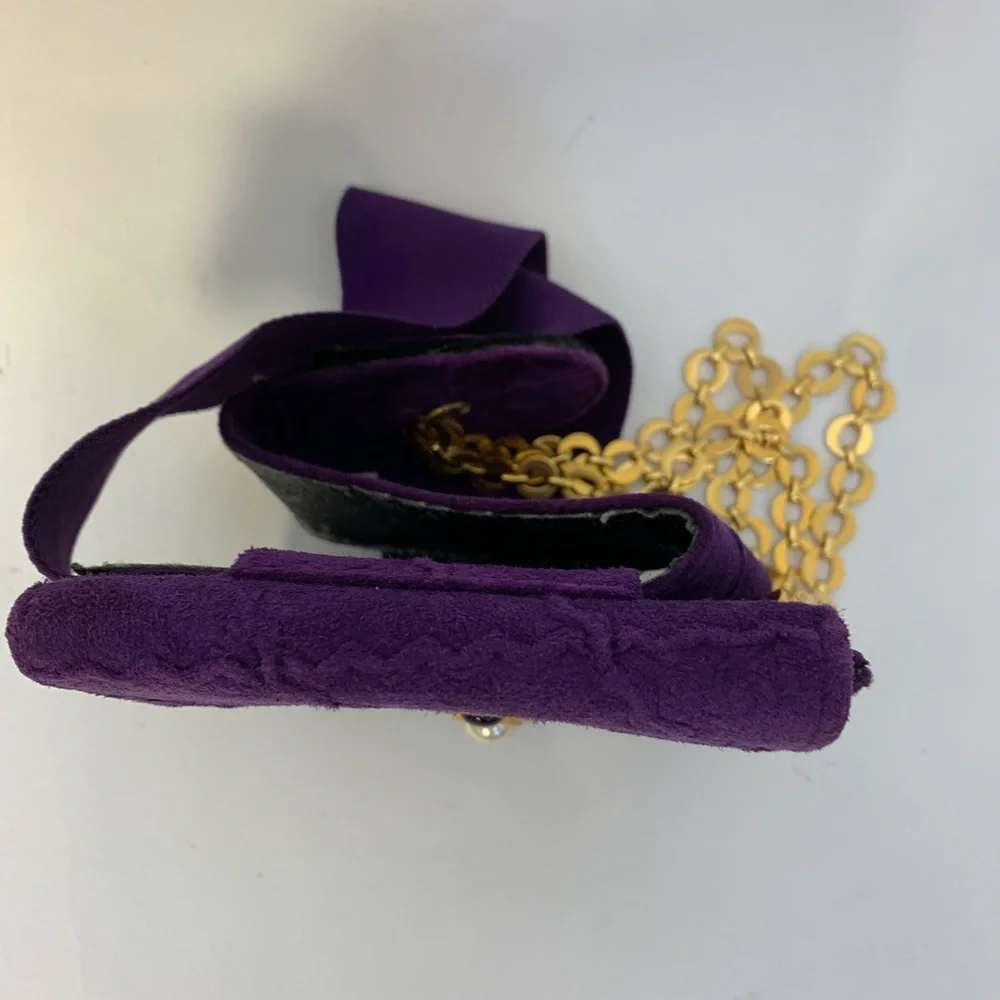 Vintage Suede Belt w/Gold Chains SOLD!!! - Picture 11 of 14